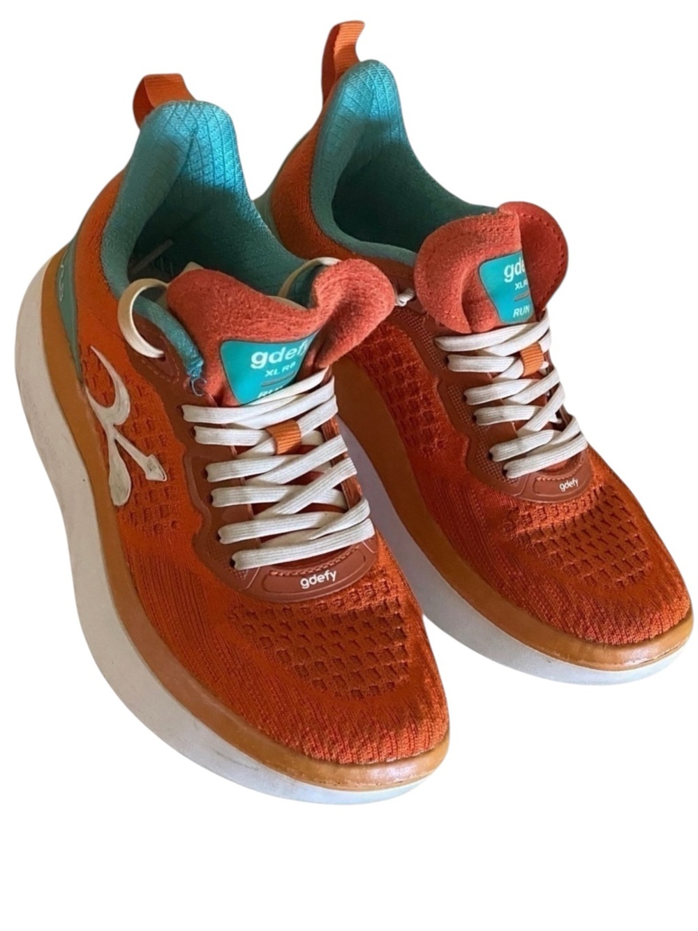 GDEFY Gravity Defyer XLR8 Athleisure Running Shoes Women’s Size 6 Orange…